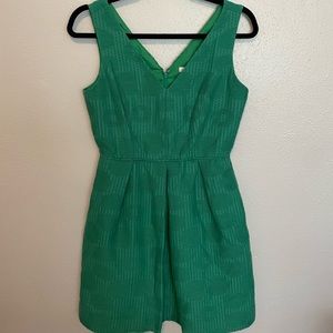 J. Crew Green Dress Size 2
